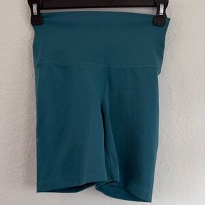 Yogalicious Teal Women's Biker Shorts